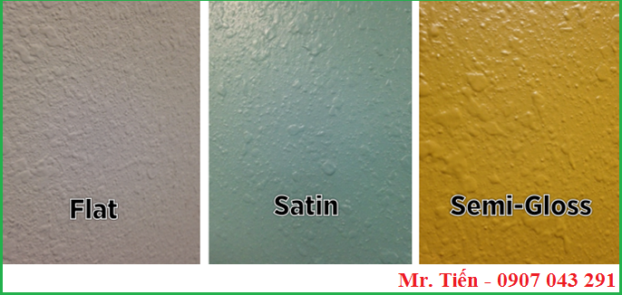 lựa chọn độ bóng phù hợp trong ngành sơn phủ