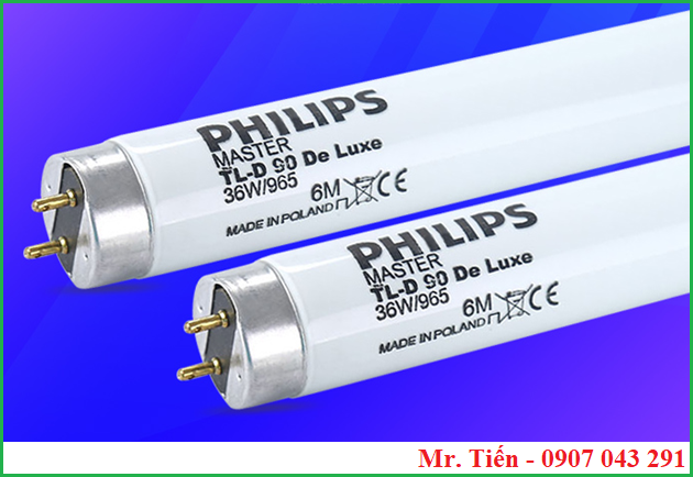 Bóng đèn Philips Master TL-D 90 De Luxe 36W/965 Made in France
