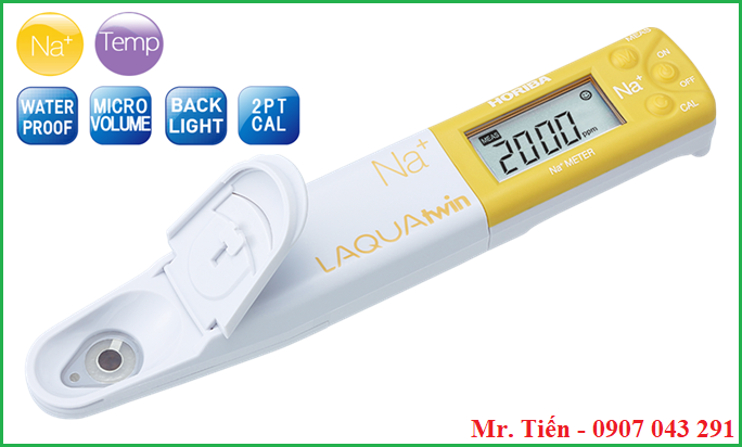 Bút đo ion Natri LAQUAtwin Na+ Meter Horiba Nhật Bản