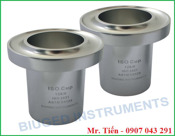 Cốc đo độ nhớt ISO Cup BGD 128 hãng Biuged