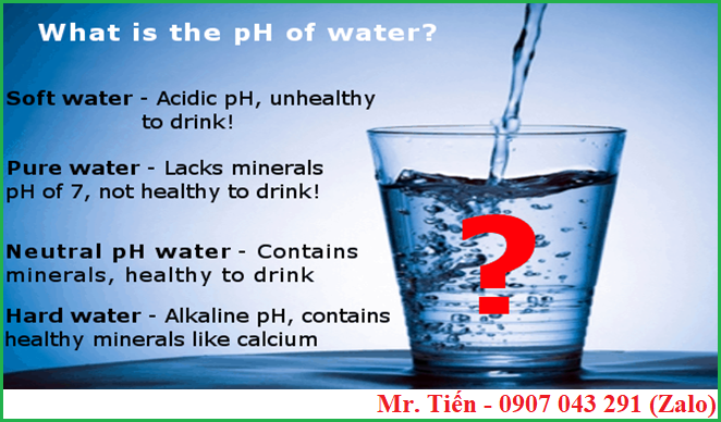 Ảnh hưởng độ pH nước đến sức khỏe con người