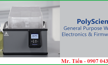 Bếp đun nước cách thủy điện tử hiện số phòng thí nghiệm hãng PolyScience