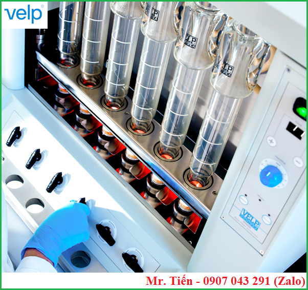 Hệ thống chiết phân tích chất xơ theo phương pháp Weende FIWE 6 hãng Velp Hệ thống chiết phân tích chất xơ theo phương pháp Weende FIWE 6 hãng Velp