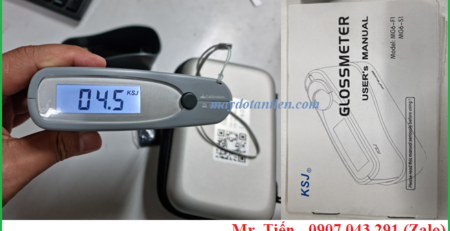 Hướng dẫn cách dùng máy đo độ bóng Gloss meter MG6-F1 KSJ (Manual)