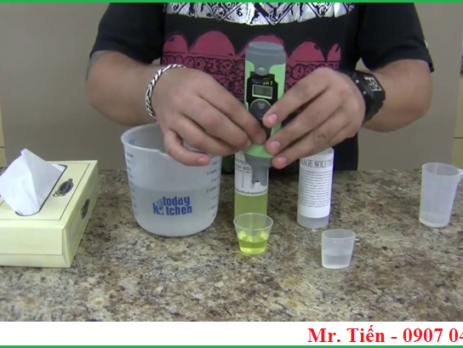 Hướng dẫn hiệu chuẩn bút đo độ pH nước Ecotestr pH2 hãng Eutech