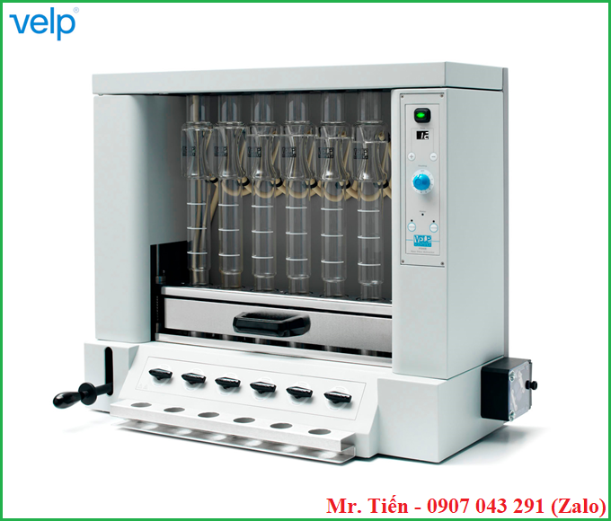 Máy chiết xơ bán tự động phòng thí nghiệm (Fiber Analyzers) FIWE 6 hãng Velp Máy chiết xơ bán tự động phòng thí nghiệm (Fiber Analyzers) FIWE 6 hãng Velp