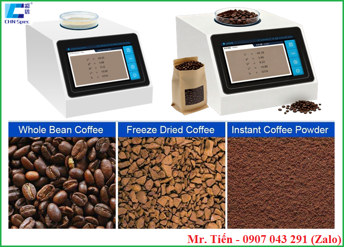 Máy đo màu hạt, bột cà phê rang Coffee Colorimeter DS-806 hãng CHN Máy đo màu hạt, bột cà phê rang Coffee Colorimeter DS-806 hãng CHN