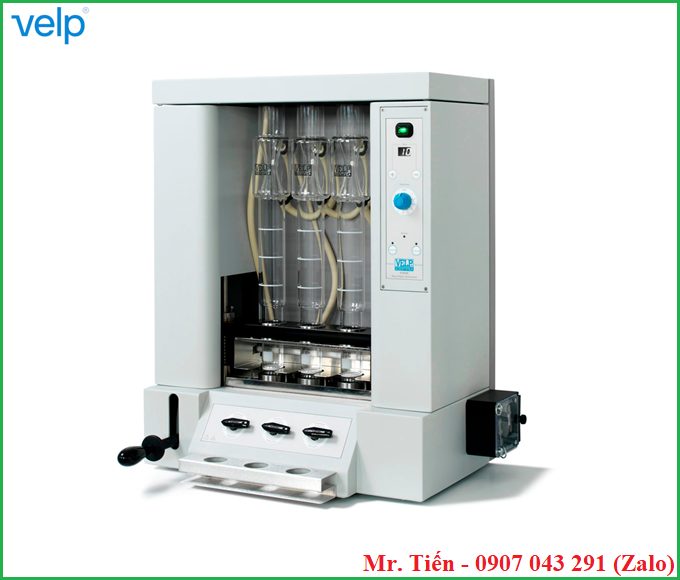 Máy đo phân tích hàm lượng xơ thô thực phẩm 3 vị trí FIWE 3 hãng Velp Máy đo phân tích hàm lượng xơ thô thực phẩm 3 vị trí FIWE 3 hãng Velp