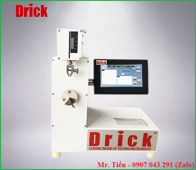 Máy kiểm tra độ bền gấp giấy (Máy đo MIT) DRK111 hãng Drick