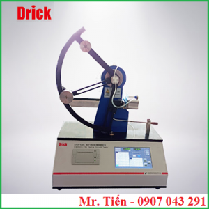 Máy thử độ bền sức mạnh xé rách vật liệu tự động bằng khí nén DRK108C hãng Drick