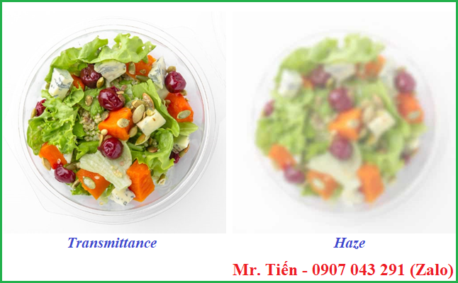 Mối tương quan giữa độ truyền sáng (Transmittance) và độ mờ (Haze) Mối tương quan giữa độ truyền sáng (Transmittance) và độ mờ (Haze)