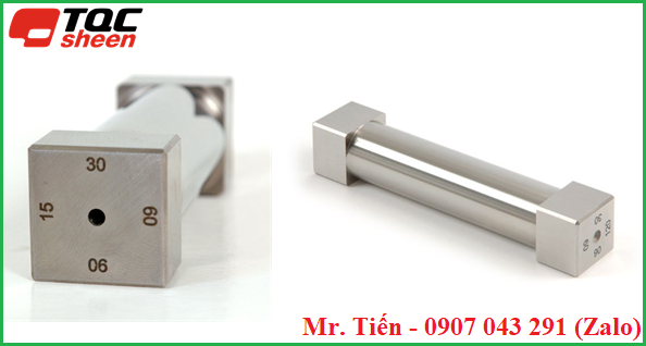 Thanh kim loại hình trụ 4 mặt dùng để tạo màng sơn thử nghiệm TQC Sheen Thanh kim loại hình trụ 4 mặt dùng để tạo màng sơn thử nghiệm TQC Sheen